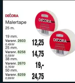 Harald Nyborg Malertape tilbud