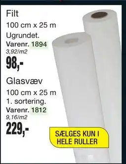 Harald Nyborg Filt, DKK 98 tilbud