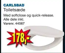 Harald Nyborg Toiletsæde, DKK 178 tilbud