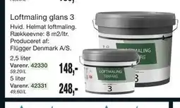 Harald Nyborg Loftmaling glans 3 tilbud