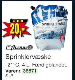 Harald Nyborg Sprinklervæske, DKK 20 tilbud