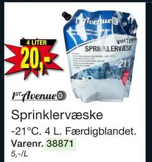 Harald Nyborg Sprinklervæske, DKK 20 tilbud