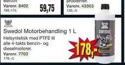 Harald Nyborg Swedol Motorbehandling 1 L, DKK 178 tilbud