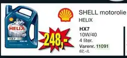 Harald Nyborg SHELL motorolie, DKK 248 tilbud