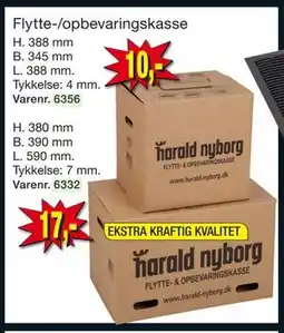 Harald Nyborg Flytte-/opbevaringskasse tilbud