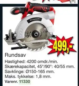 Harald Nyborg Rundsav, DKK 499 tilbud