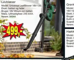 Harald Nyborg Løvblæser, DKK 499 tilbud