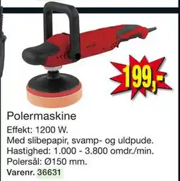Harald Nyborg Polermaskine, DKK 199 tilbud
