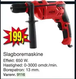 Harald Nyborg Slagboremaskine, DKK 199 tilbud