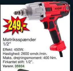 Harald Nyborg Møtriksspænder 1/2”, DKK 249 tilbud