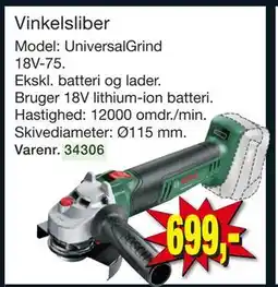 Harald Nyborg Vinkelsliber, DKK 699 tilbud