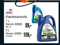 Harald Nyborg Kædesavsolie tilbud