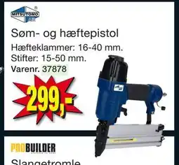 Harald Nyborg Søm- og hæftepistol, DKK 299 tilbud