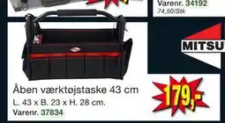 Harald Nyborg Åben værktøjstaske 43 cm, DKK 179 tilbud