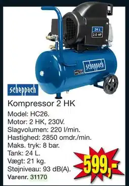 Harald Nyborg Kompressor 2 HK, DKK 599 tilbud