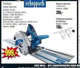 Harald Nyborg Dyksav med skinne, DKK 999 tilbud