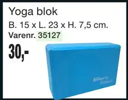 Harald Nyborg Yoga blok, DKK 30 tilbud