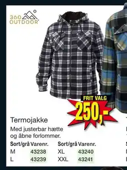 Harald Nyborg Termojakke, DKK 250 tilbud