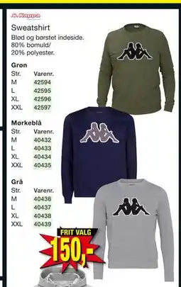 Harald Nyborg Sweatshirt, DKK 150 tilbud