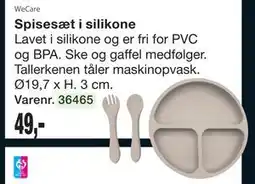 Harald Nyborg Spisesæt i silikone, DKK 49 tilbud
