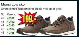 Harald Nyborg Monsi Low sko, DKK 199 tilbud
