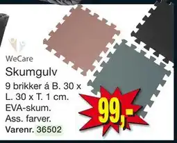 Harald Nyborg Skumgulv, DKK 99 tilbud