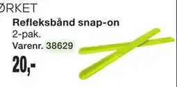 Harald Nyborg Refleksbånd snap-on, DKK 20 tilbud