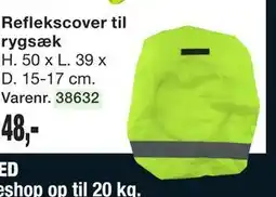 Harald Nyborg Reflekscover til rygsæk, DKK 48 tilbud