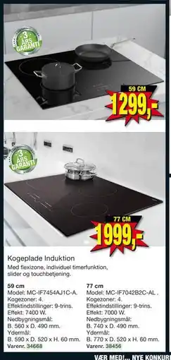Harald Nyborg Kogeplade Induktion tilbud