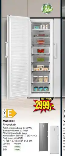 Harald Nyborg Fryseskab, DKK 2999 tilbud