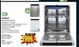 Harald Nyborg Opvaskemaskine, DKK 2999 tilbud