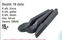 Harald Nyborg Bestik 18 dele, DKK 15 tilbud