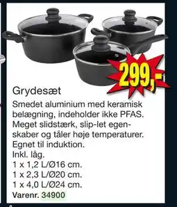Harald Nyborg Grydesæt, DKK 299 tilbud