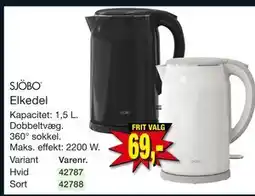 Harald Nyborg Elkedel, DKK 69 tilbud