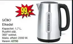 Harald Nyborg Elkedel, DKK 99 tilbud