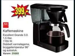 Harald Nyborg Kaffemaskine, DKK 399 tilbud