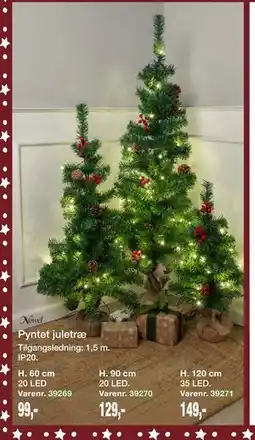 Harald Nyborg Pyntet juletræ tilbud