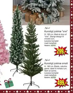 Harald Nyborg Kunstigt juletræ ”sne”, DKK 299 tilbud