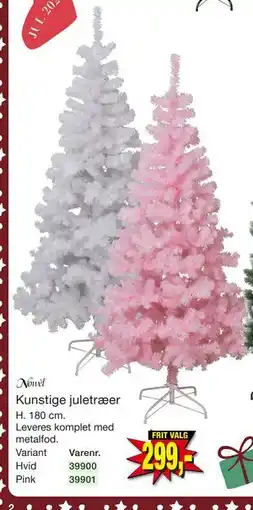 Harald Nyborg Kunstige juletræer, DKK 299 tilbud