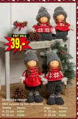 Harald Nyborg Nordiske nisser, DKK 39 tilbud
