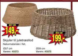 Harald Nyborg Skjuler til juletræsfod tilbud