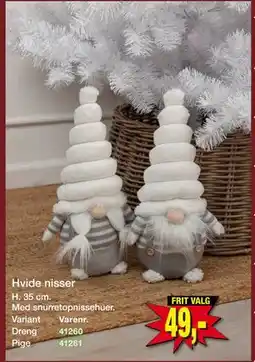 Harald Nyborg Hvide nisser, DKK 49 tilbud