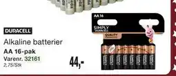Harald Nyborg Alkaline batterier, DKK 44 tilbud