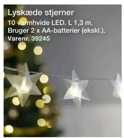 Harald Nyborg Lyskæde stjerner, DKK 29 tilbud