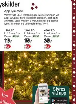 Harald Nyborg App lyskæde tilbud