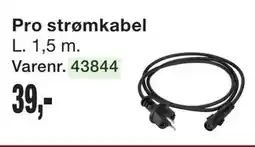 Harald Nyborg Pro strømkabel, DKK 39 tilbud