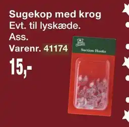 Harald Nyborg Sugekop med krog, DKK 15 tilbud