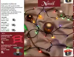 Harald Nyborg Lyskæde multifarvet tilbud