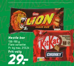 Bilka Nestle bar tilbud
