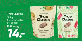 Bilka True dates tilbud